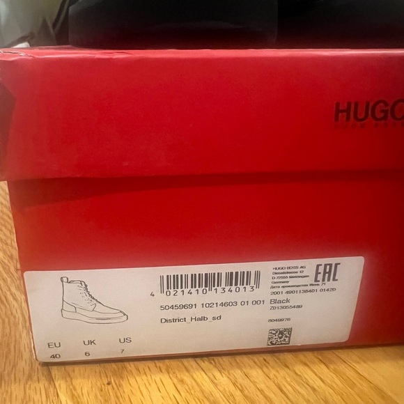 Hugo Boss District Suede Boot - Picture 2 of 4